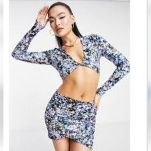 2pc AFRM Top & Skirt Set NWT